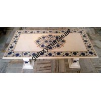 Dining table top with inlay 53x27" 